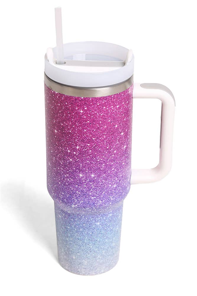 Ombre 40oz Handle Tumbler
