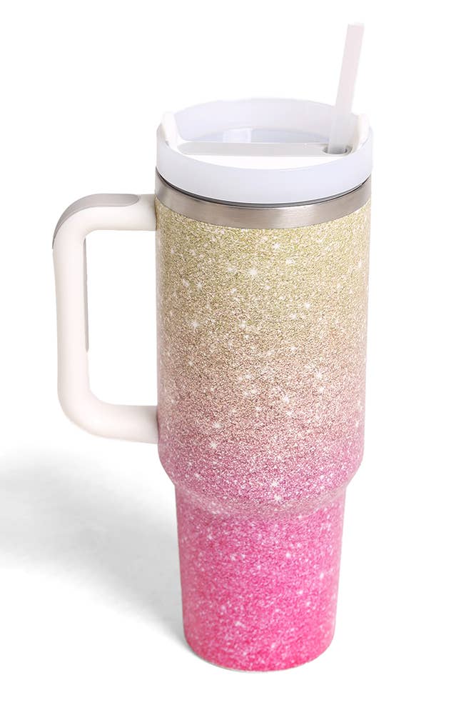 Ombre 40oz Handle Tumbler
